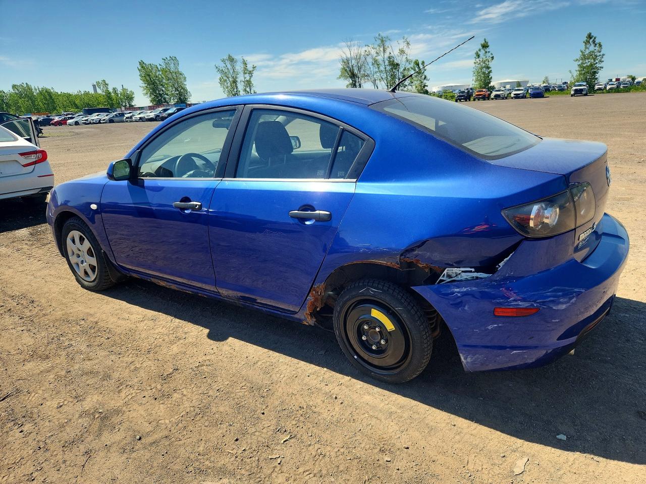 2007 Mazda 3 I Синий vin: JM1BK32F571612589