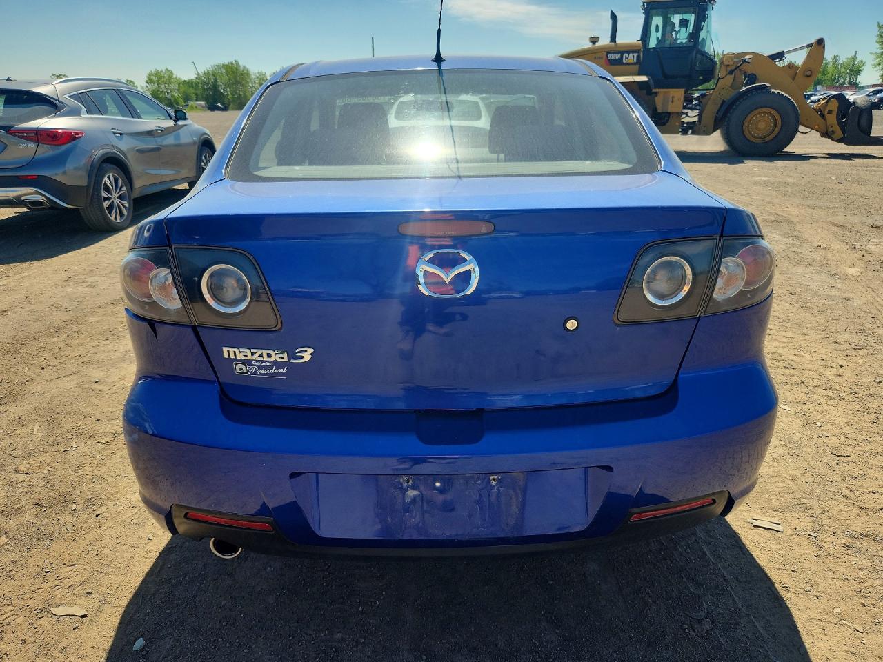 2007 Mazda 3 I Синий vin: JM1BK32F571612589