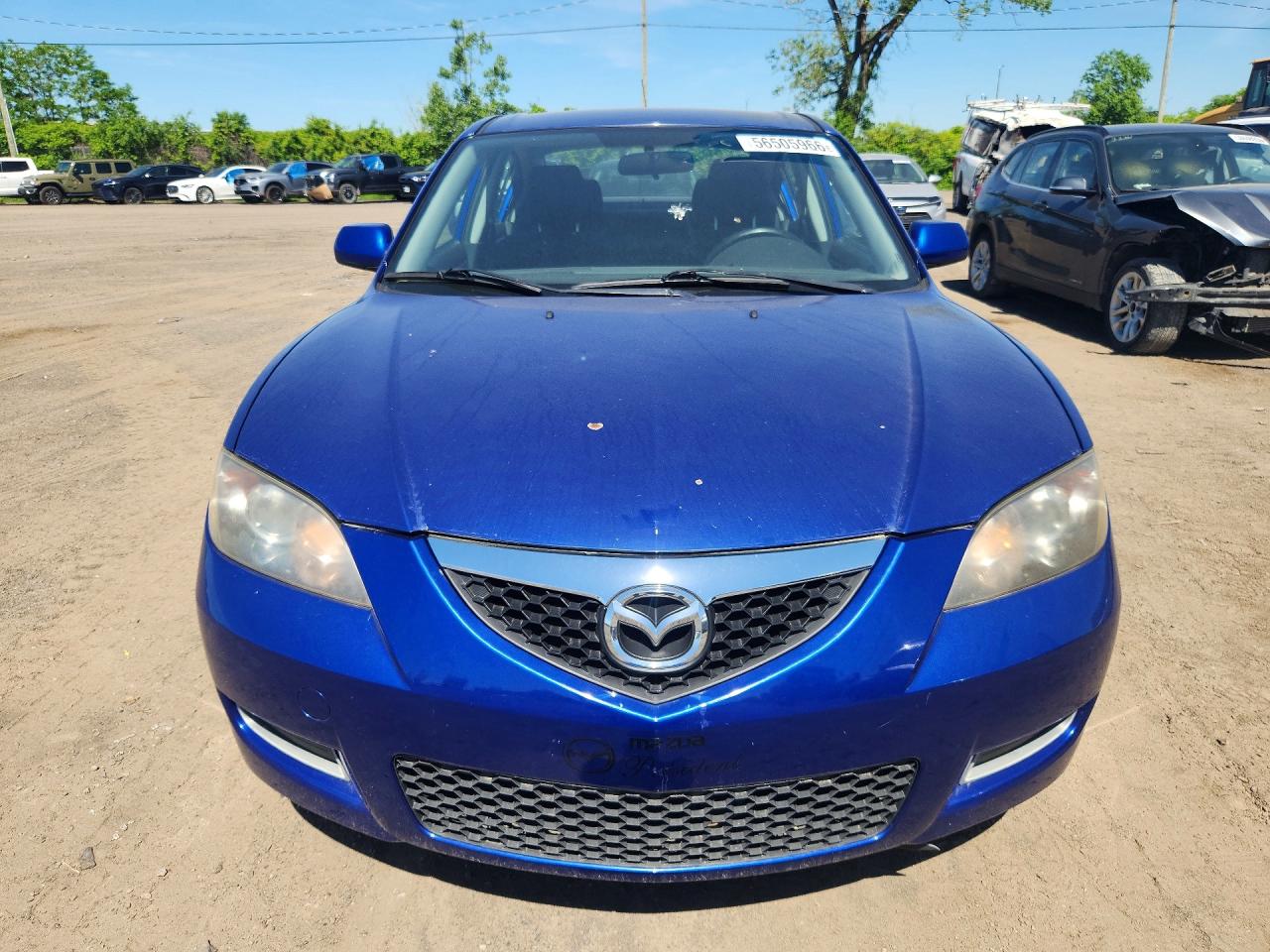 2007 Mazda 3 I Синий vin: JM1BK32F571612589