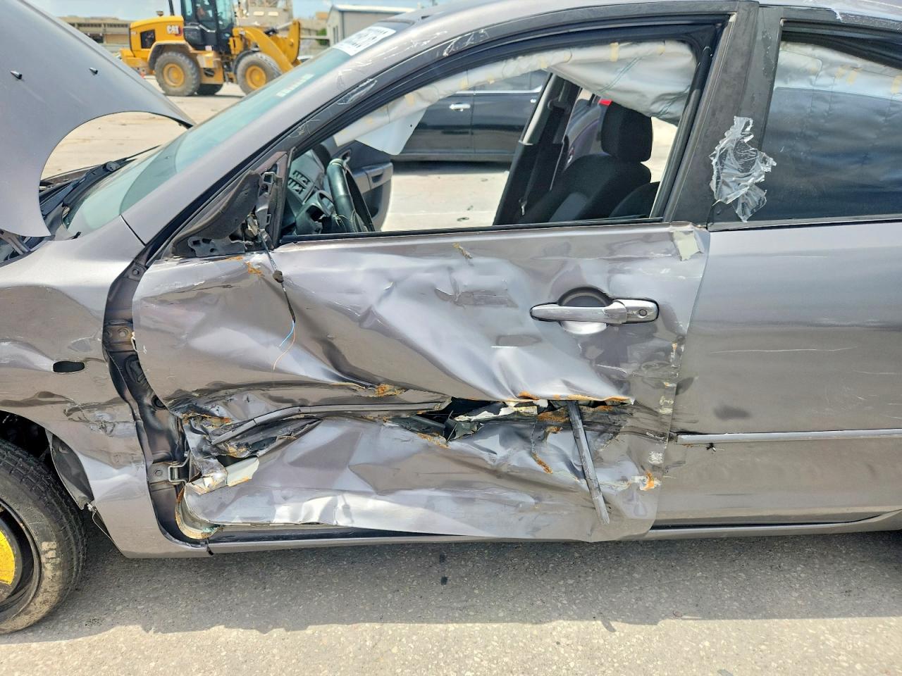 2007 Mazda 3 I Silver vin: JM1BK32F571677636