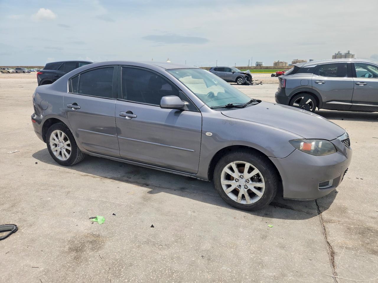 2007 Mazda 3 I Silver vin: JM1BK32F571677636