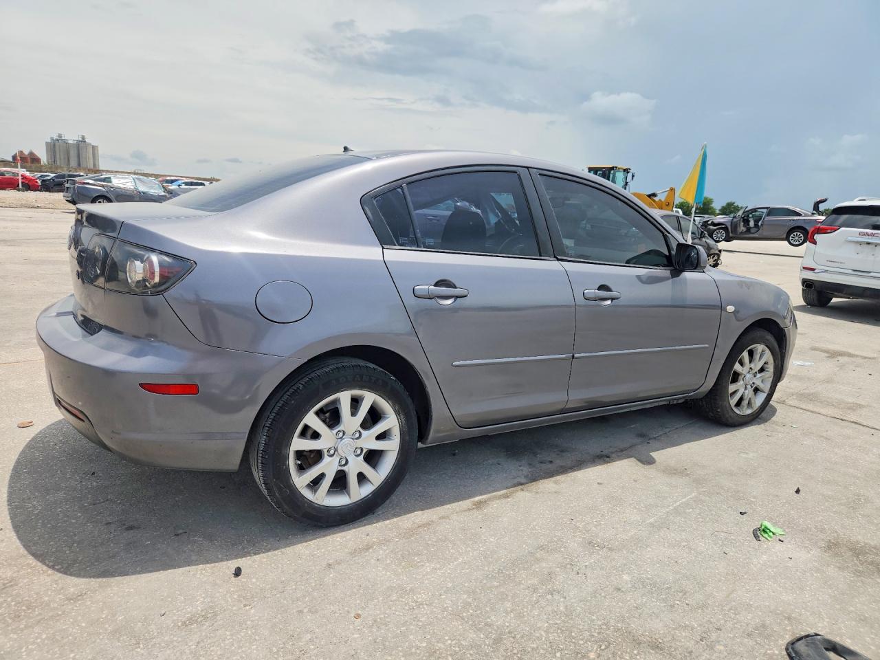 2007 Mazda 3 I Silver vin: JM1BK32F571677636