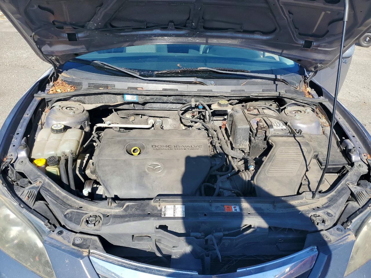 2008 Mazda 3 I Gray vin: JM1BK32F581128536