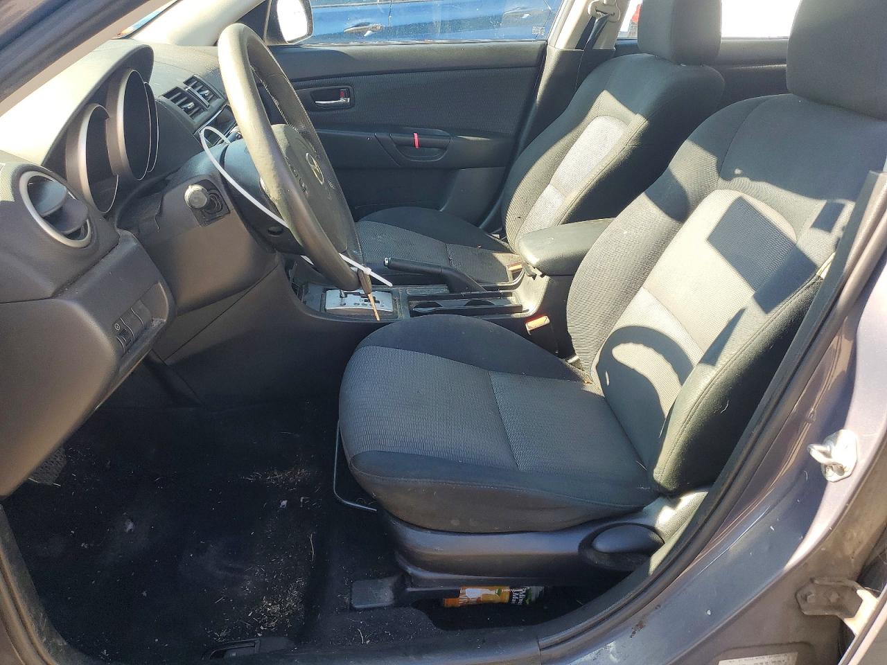 2008 Mazda 3 I Gray vin: JM1BK32F581128536