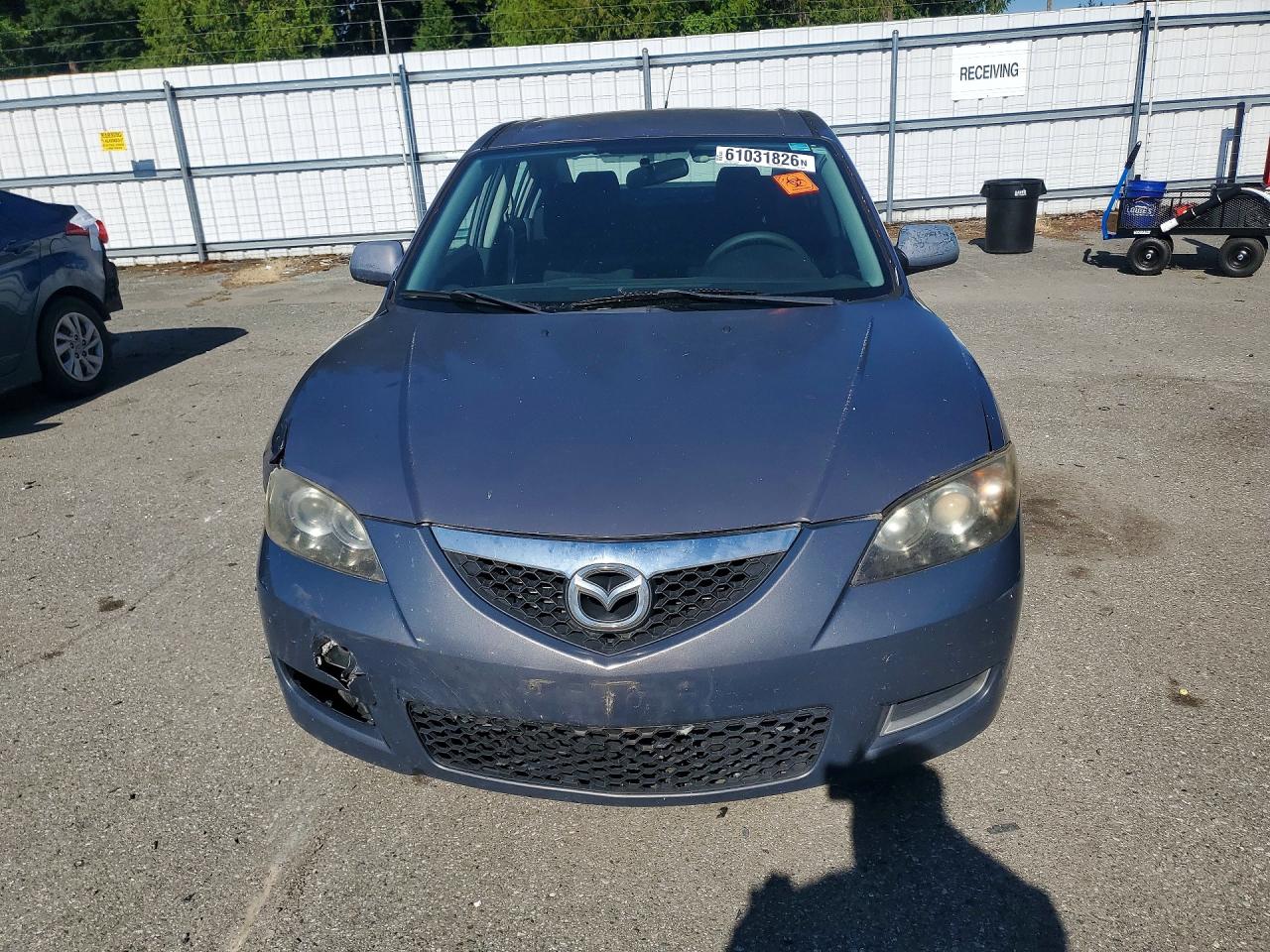 2008 Mazda 3 I Gray vin: JM1BK32F581128536