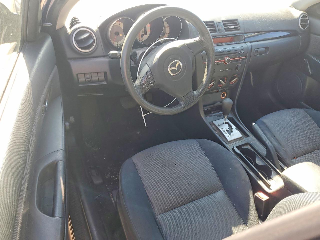 2008 Mazda 3 I Gray vin: JM1BK32F581128536