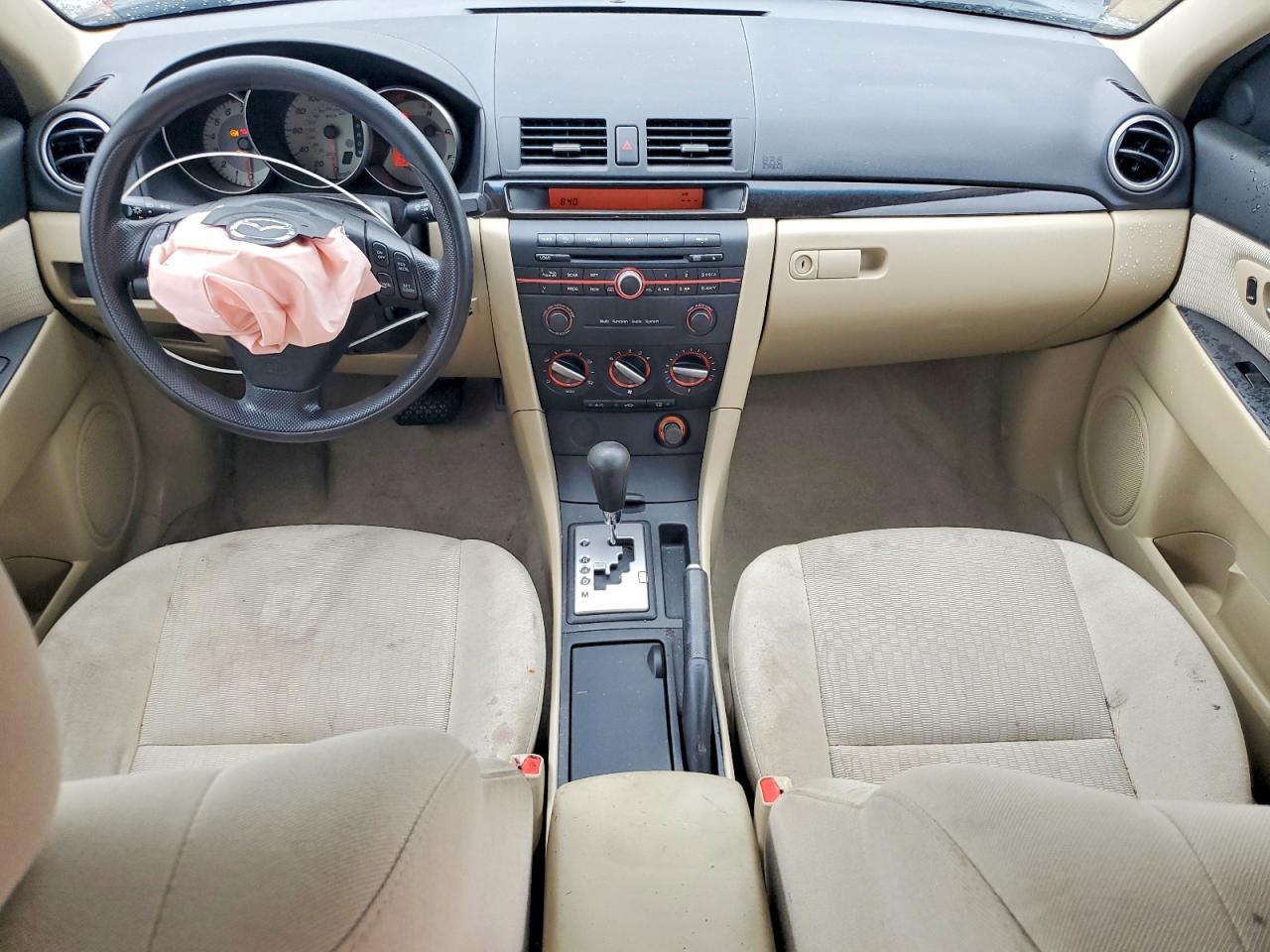 2008 Mazda 3 I Charcoal vin: JM1BK32F581848158