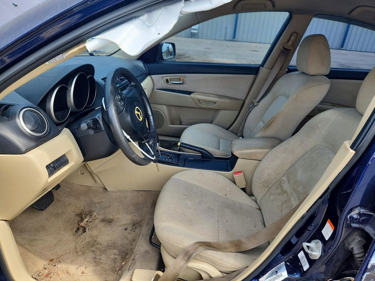 2009 Mazda 3 I Blue vin: JM1BK32F591191959