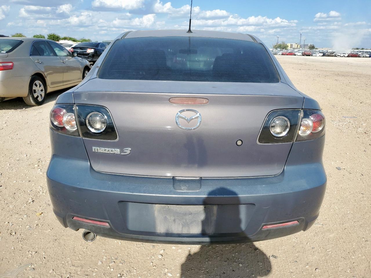 2009 Mazda 3 I Gray vin: JM1BK32F591196000