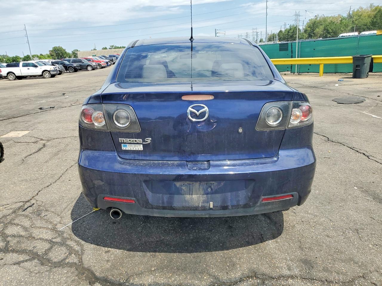 2009 Mazda 3 I Blue vin: JM1BK32F591210672