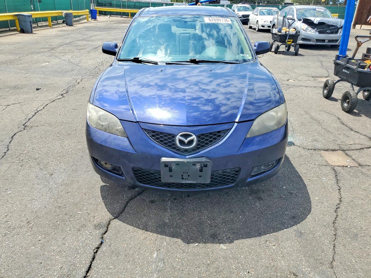 2009 Mazda 3 I Blue vin: JM1BK32F591210672