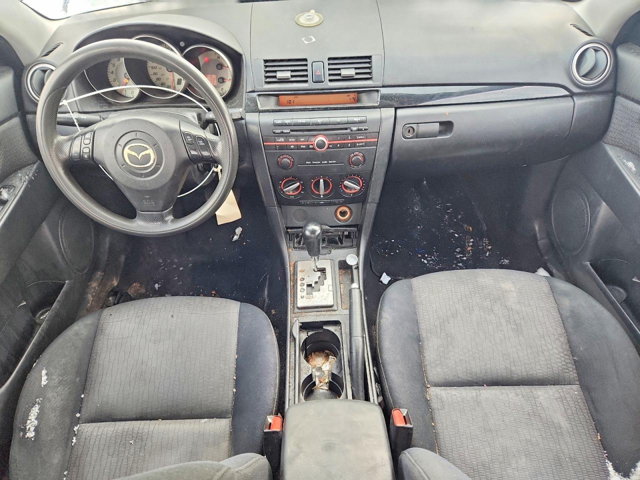 2009 Mazda 3 I Gray vin: JM1BK32F591256356
