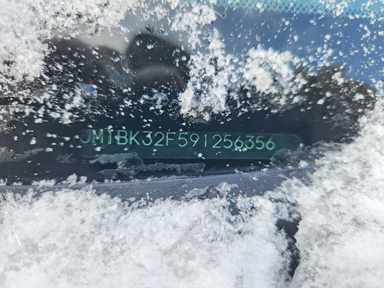 2009 Mazda 3 I Gray vin: JM1BK32F591256356