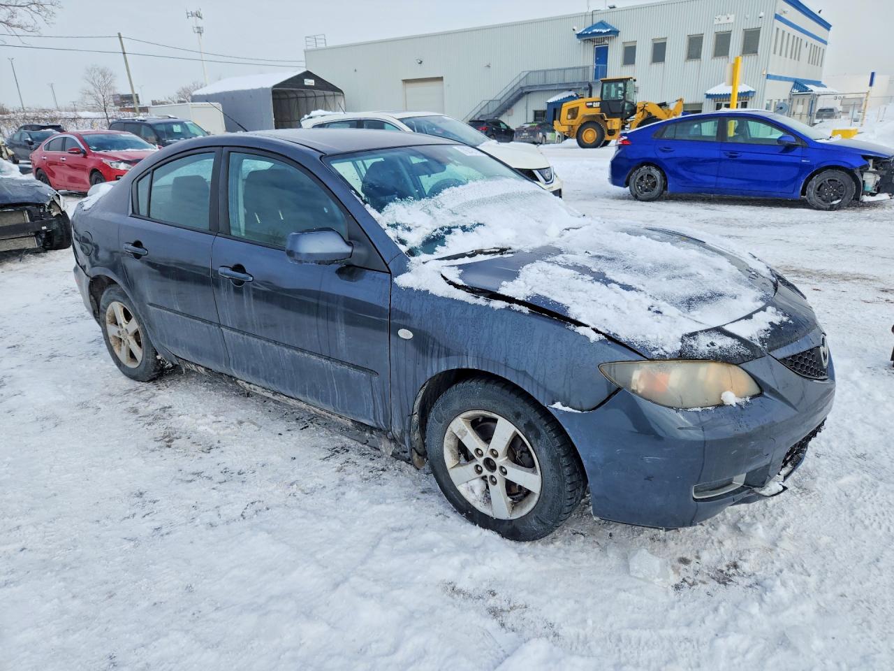 2009 Mazda 3 I Gray vin: JM1BK32F591256356