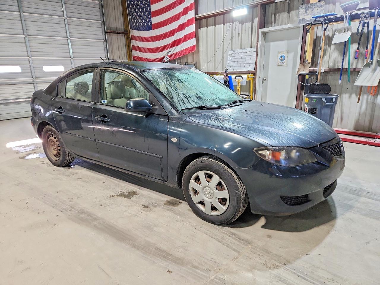 2006 Mazda 3 I Gray vin: JM1BK32F661444332