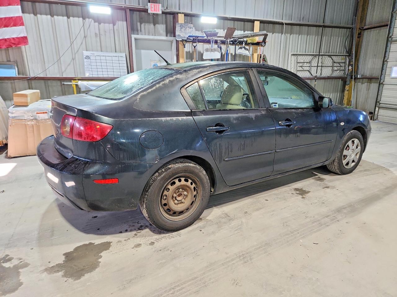 2006 Mazda 3 I Gray vin: JM1BK32F661444332