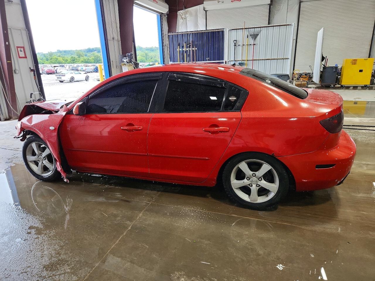 2006 Mazda 3 I Красный vin: JM1BK32F661465293