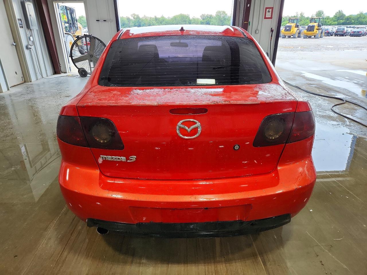 2006 Mazda 3 I Красный vin: JM1BK32F661465293