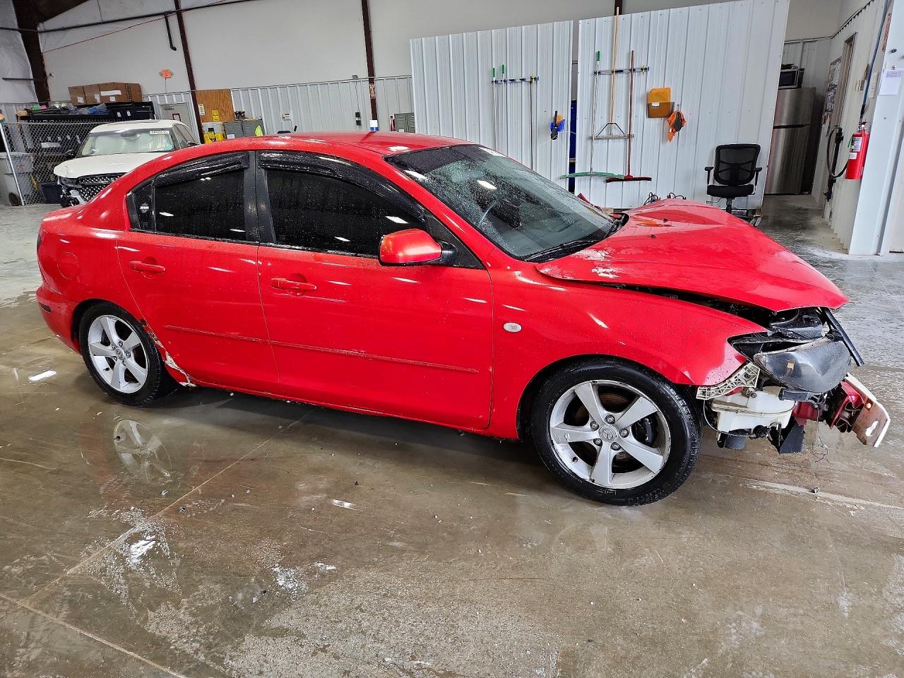 2006 Mazda 3 I Красный vin: JM1BK32F661465293