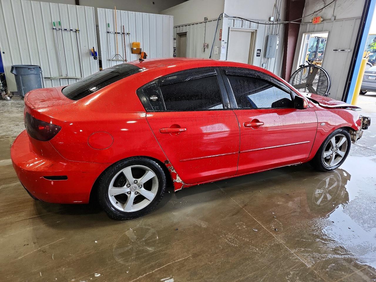 2006 Mazda 3 I Красный vin: JM1BK32F661465293