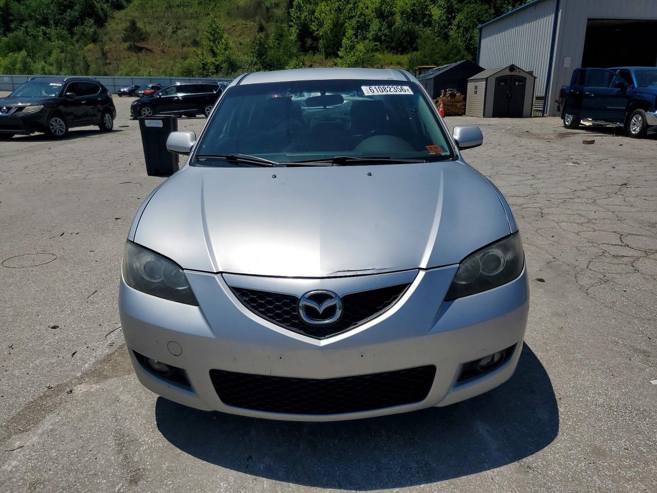 2008 Mazda 3 I Серебряный vin: JM1BK32F681176224