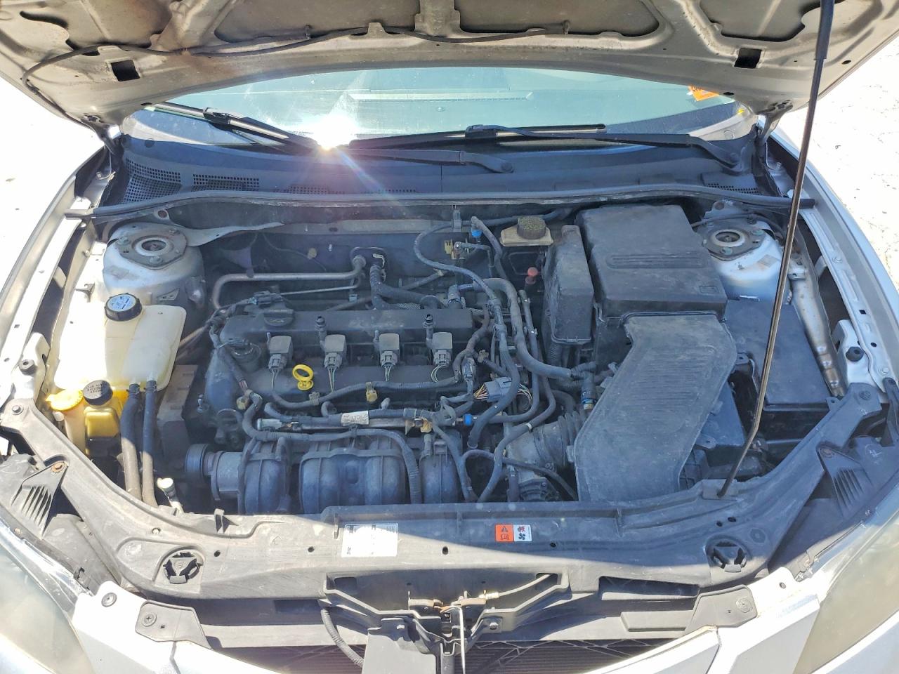 2008 Mazda 3 I Серебряный vin: JM1BK32F681176224