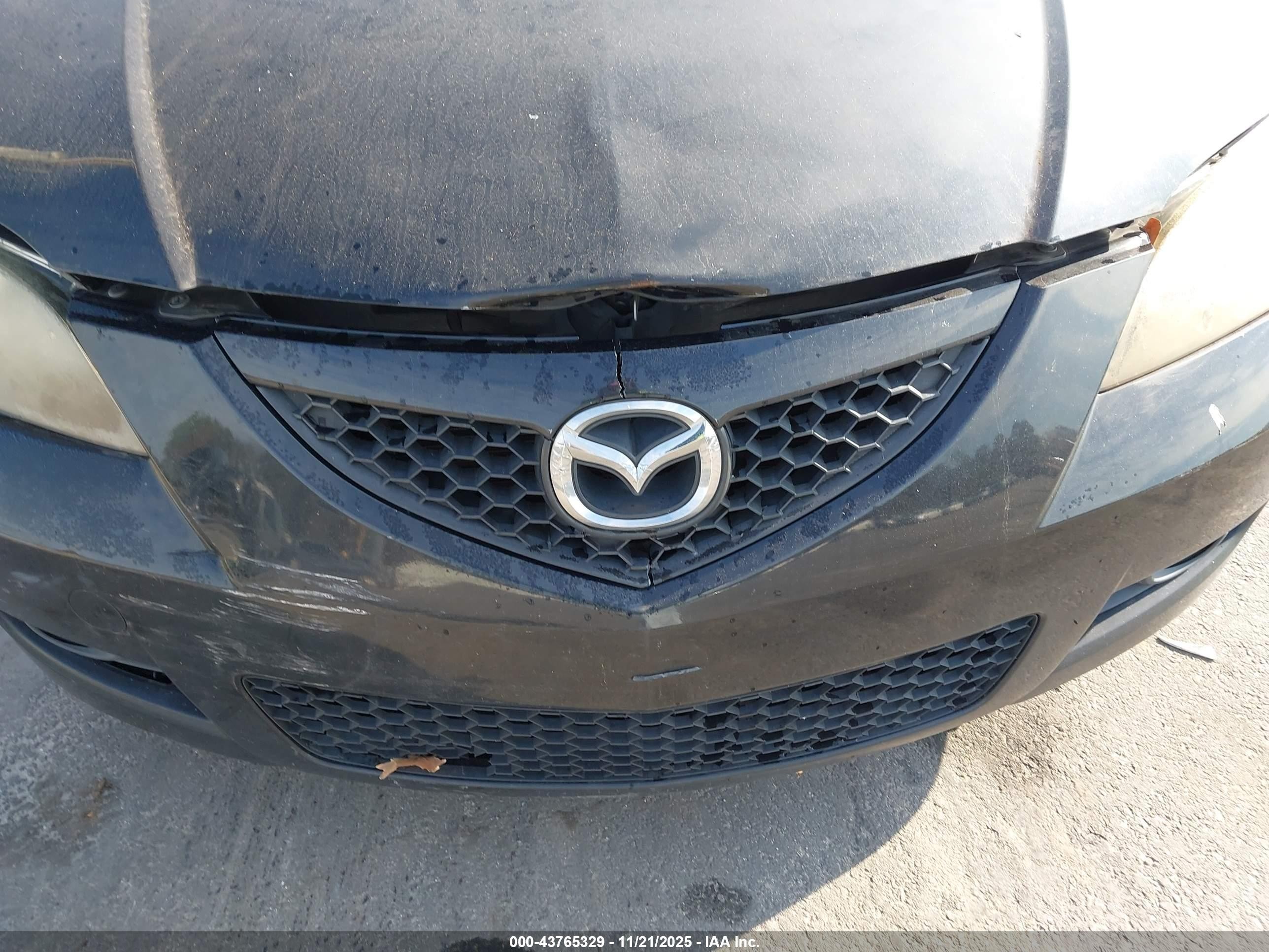 2009 Mazda Mazda3 I Black vin: JM1BK32F691194532