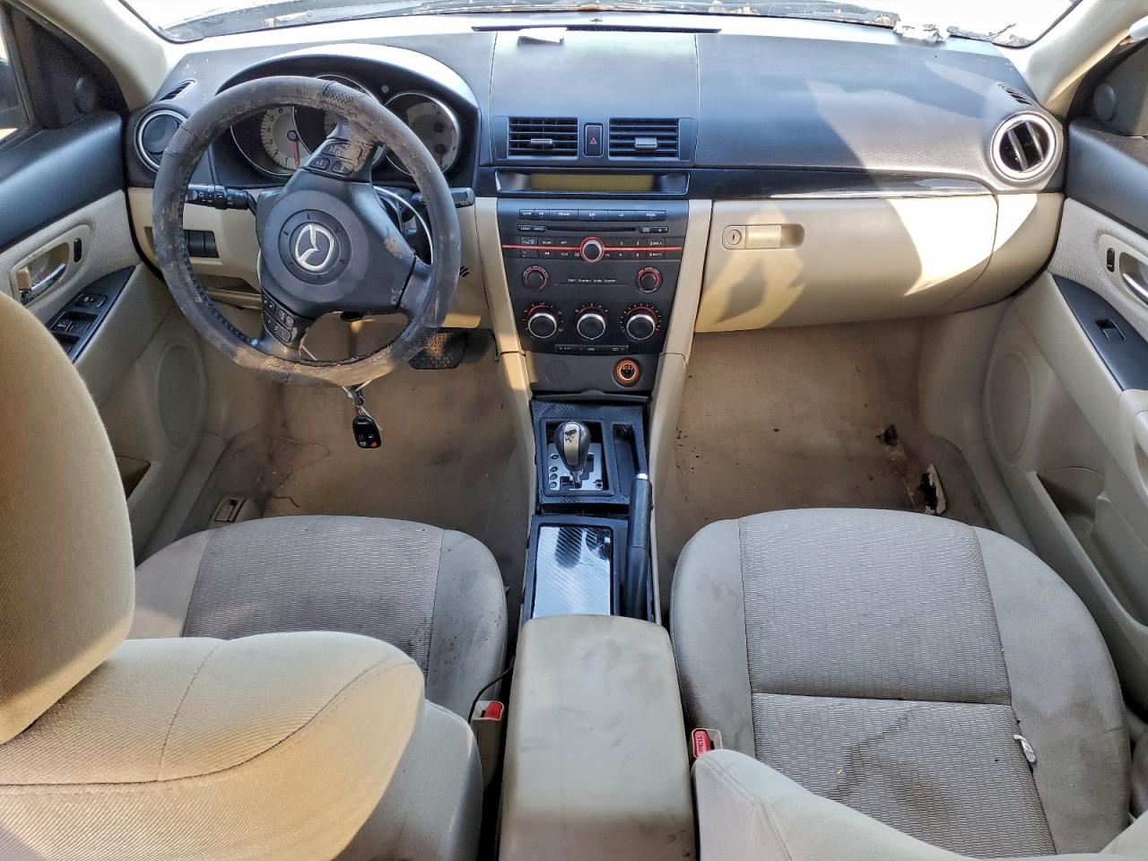 2009 Mazda 3 I Blue vin: JM1BK32F691231546