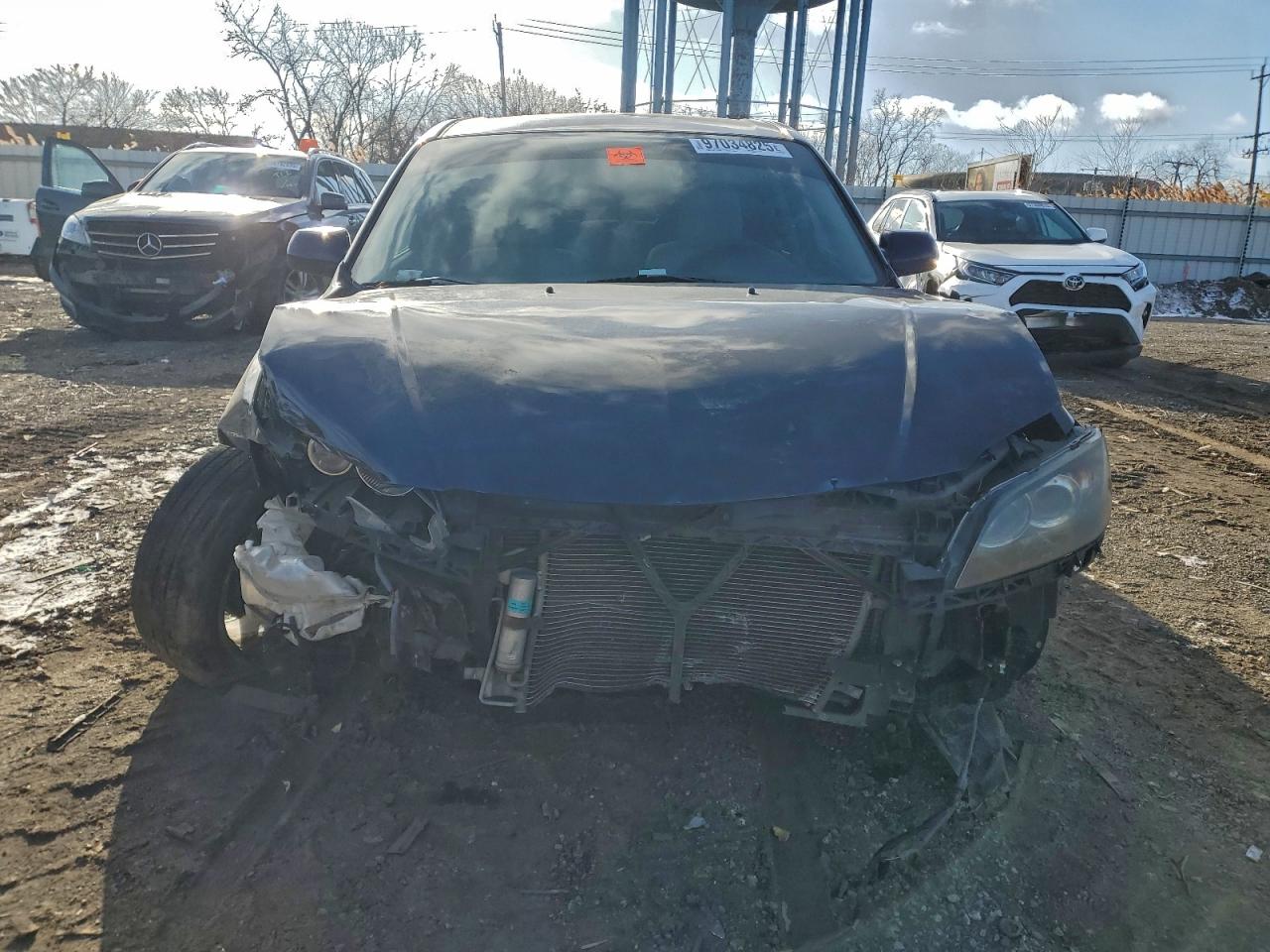 2009 Mazda 3 I Blue vin: JM1BK32F691231546