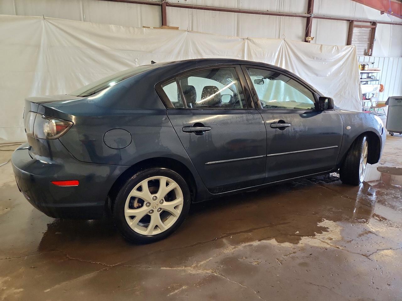 2008 Mazda 3 Blue vin: JM1BK32F781114413