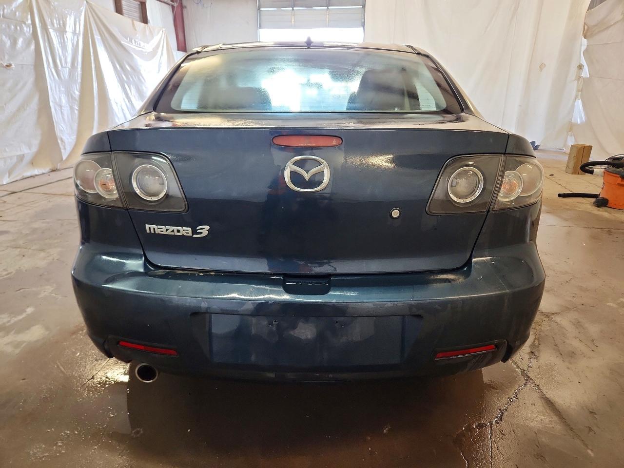 2008 Mazda 3 Blue vin: JM1BK32F781114413