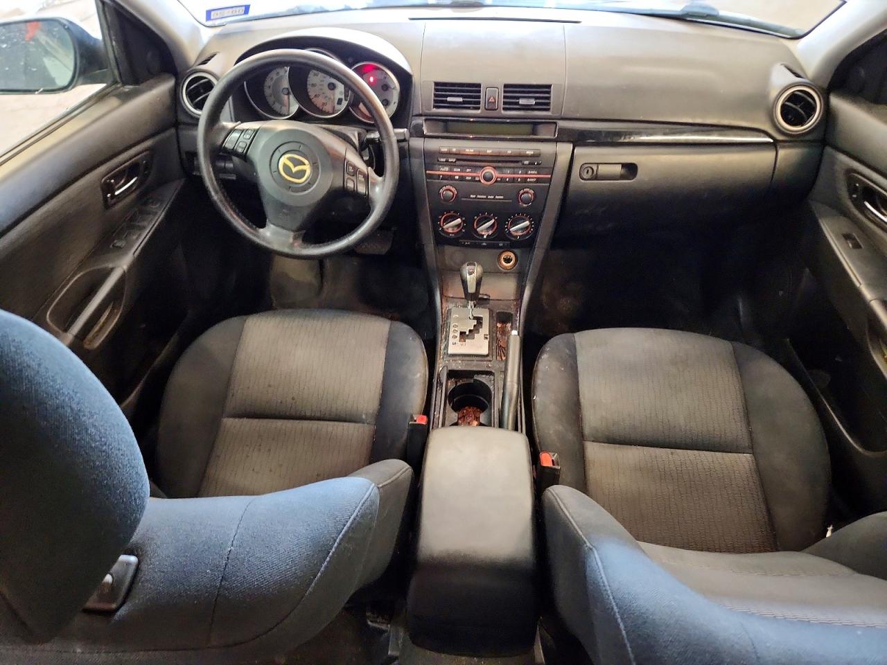 2008 Mazda 3 Blue vin: JM1BK32F781114413