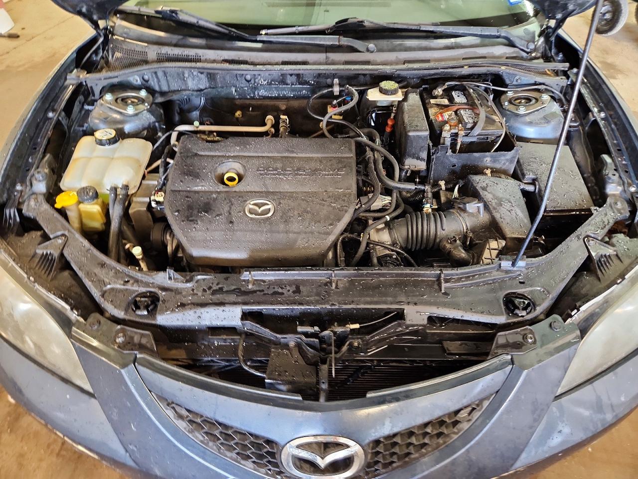 2008 Mazda 3 Blue vin: JM1BK32F781114413