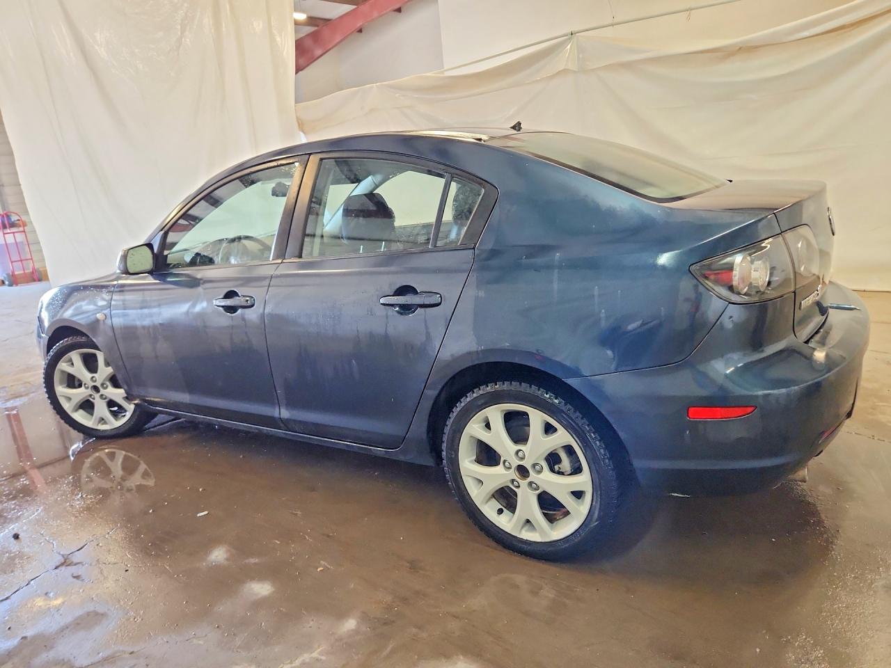 2008 Mazda 3 Blue vin: JM1BK32F781114413