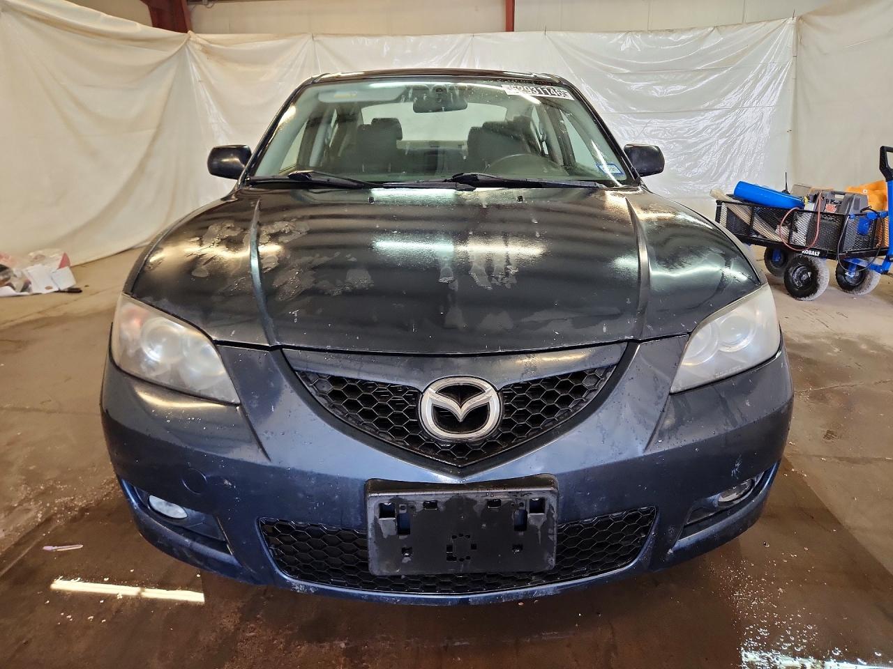 2008 Mazda 3 Blue vin: JM1BK32F781114413