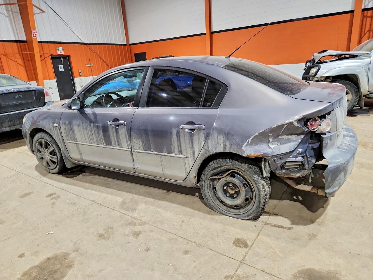2009 Mazda 3 I Gray vin: JM1BK32F791198606