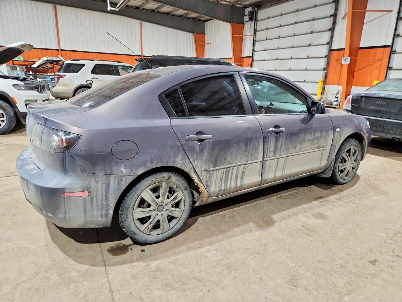 2009 Mazda 3 I Gray vin: JM1BK32F791198606