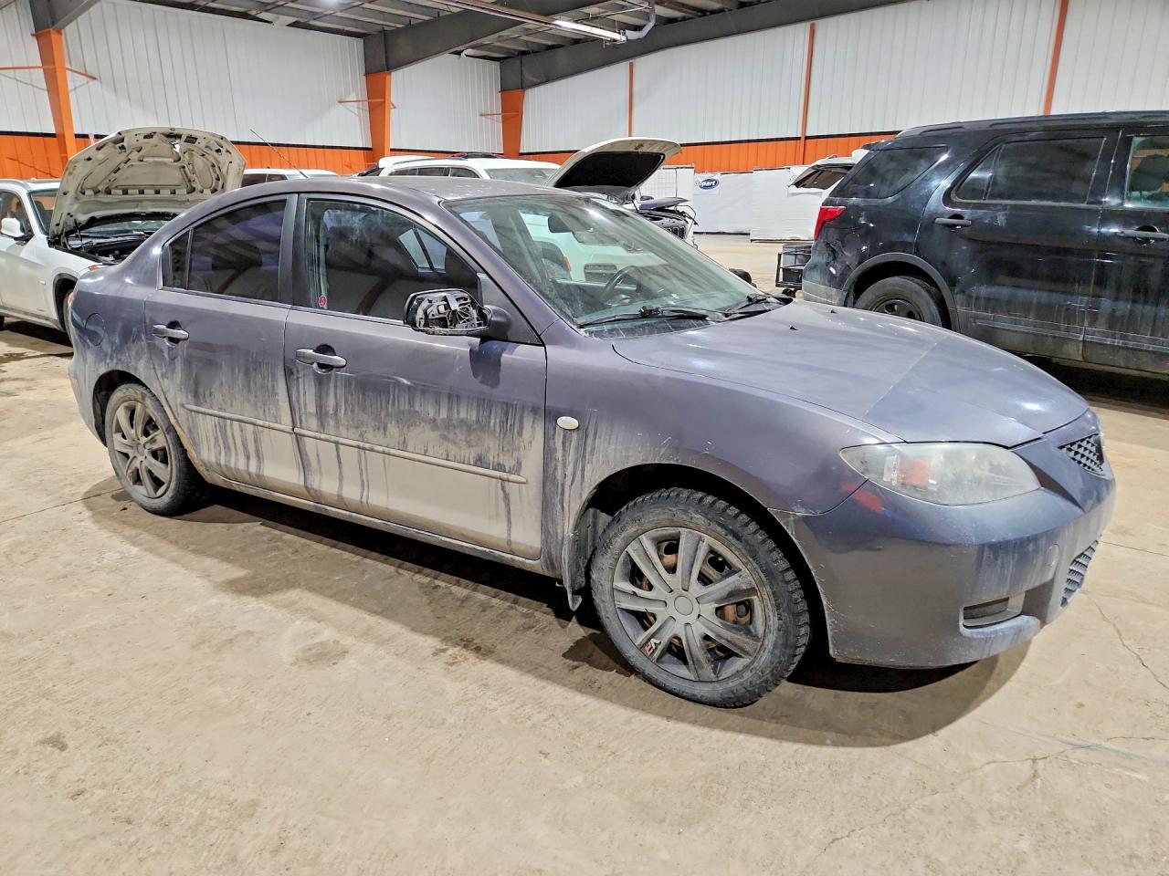 2009 Mazda 3 I Gray vin: JM1BK32F791198606