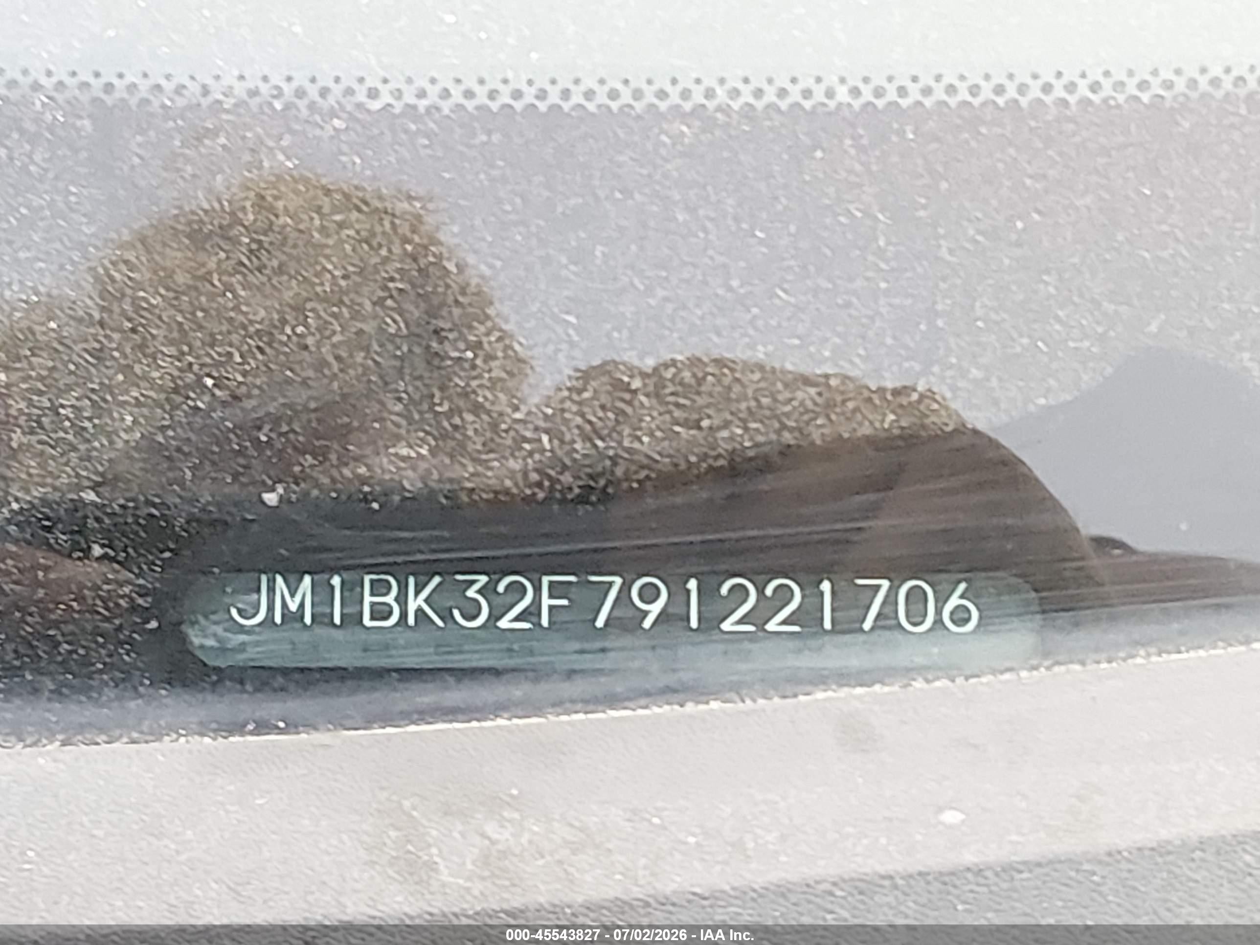2009 Mazda Mazda3 I Gray vin: JM1BK32F791221706