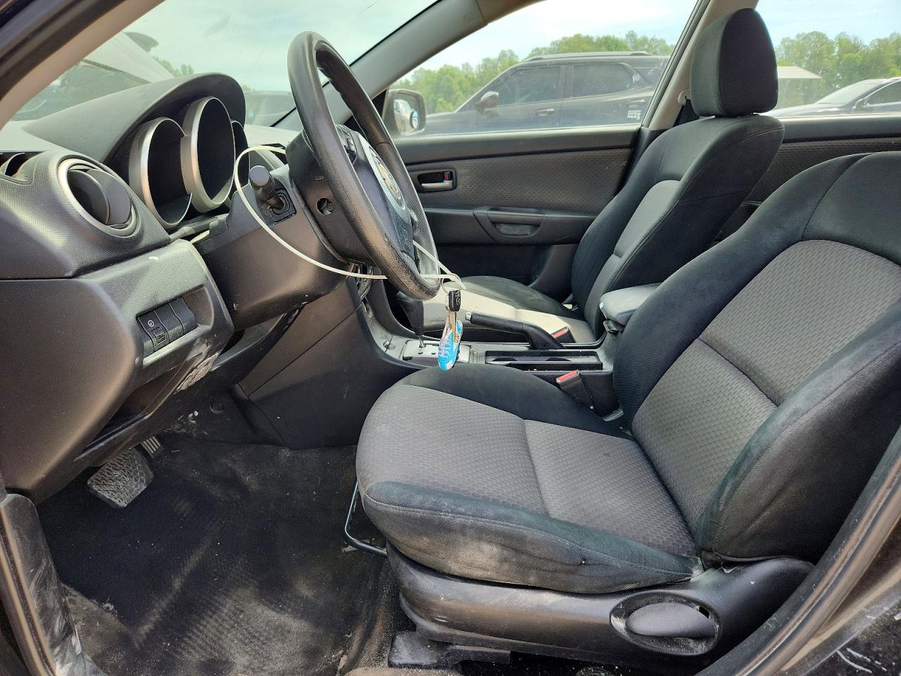 2006 Mazda 3 I Charcoal vin: JM1BK32F861483763