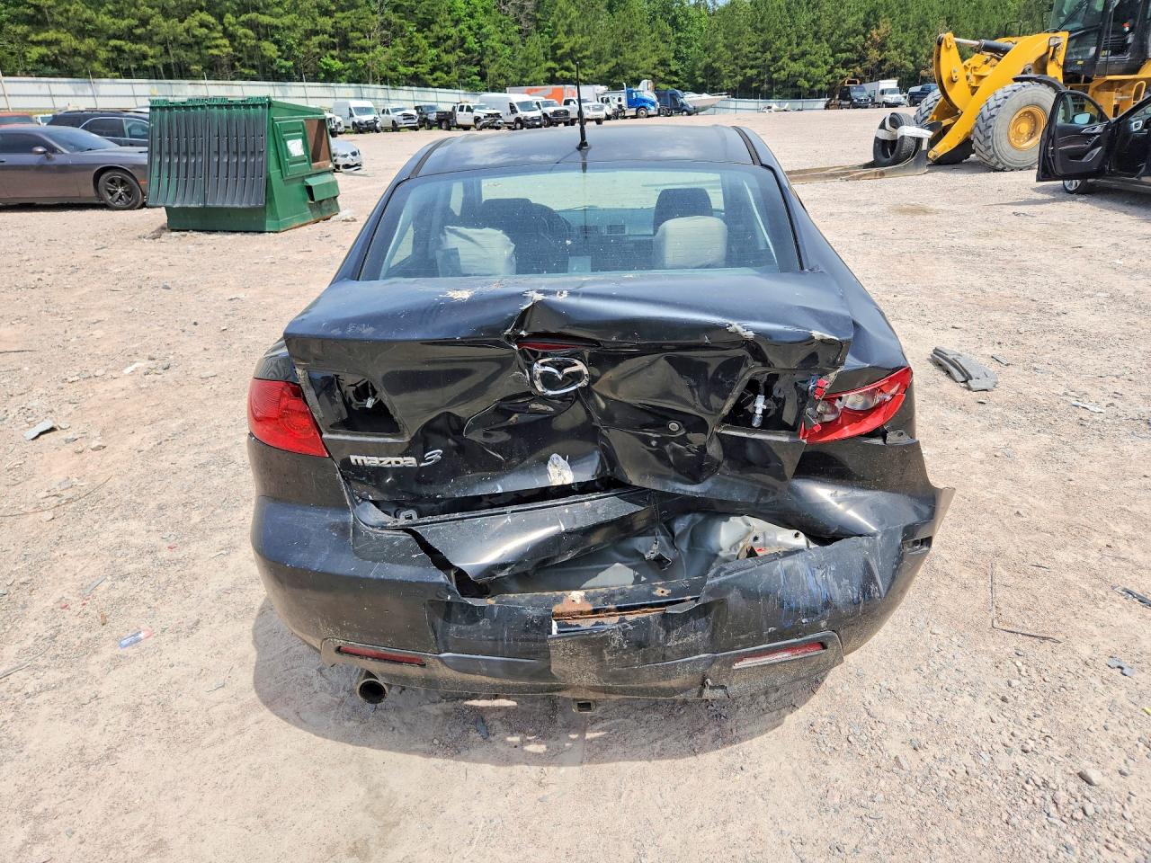 2006 Mazda 3 I Charcoal vin: JM1BK32F861483763