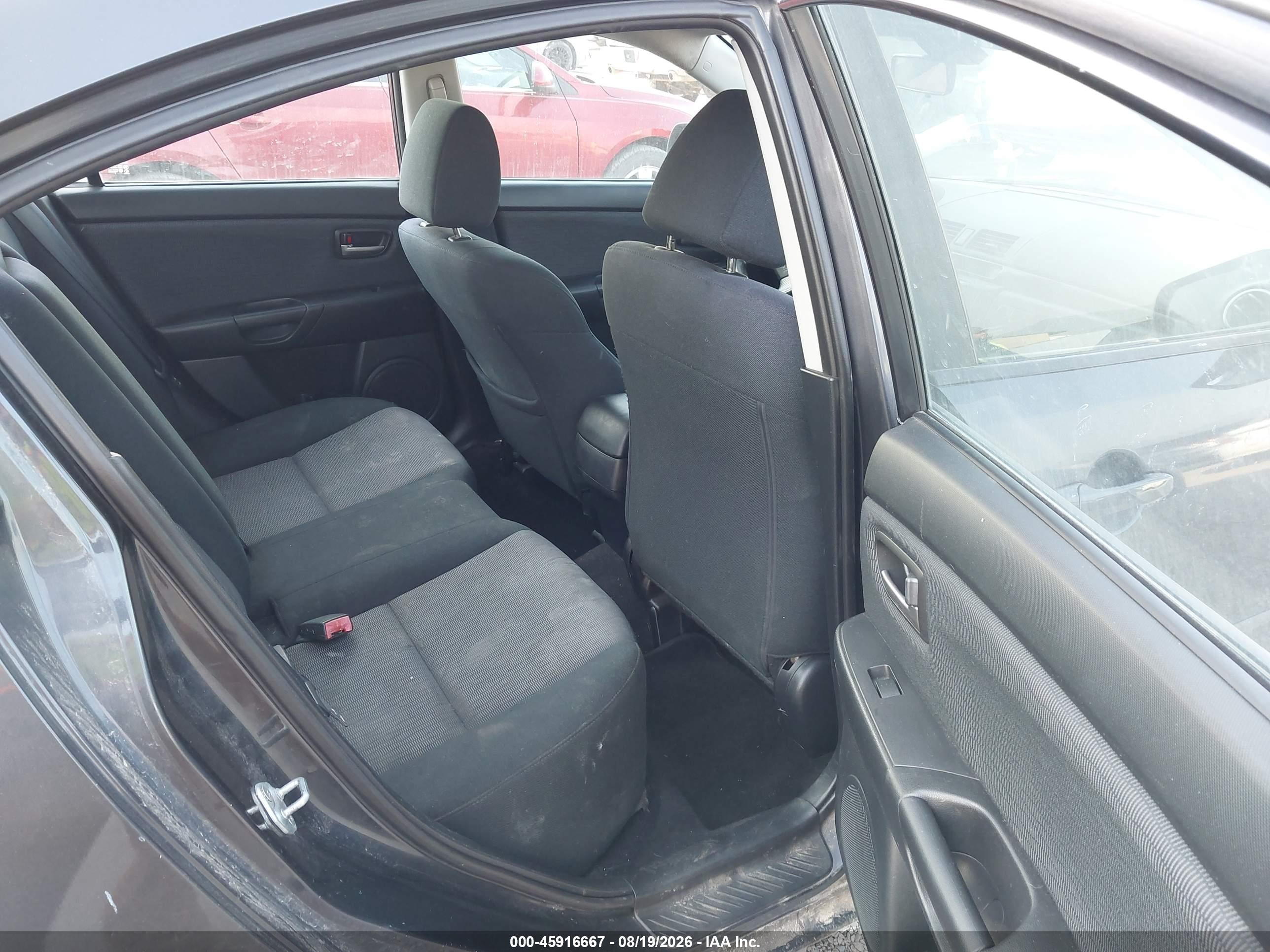 2007 Mazda Mazda3 I/i Sport Black vin: JM1BK32F871725050