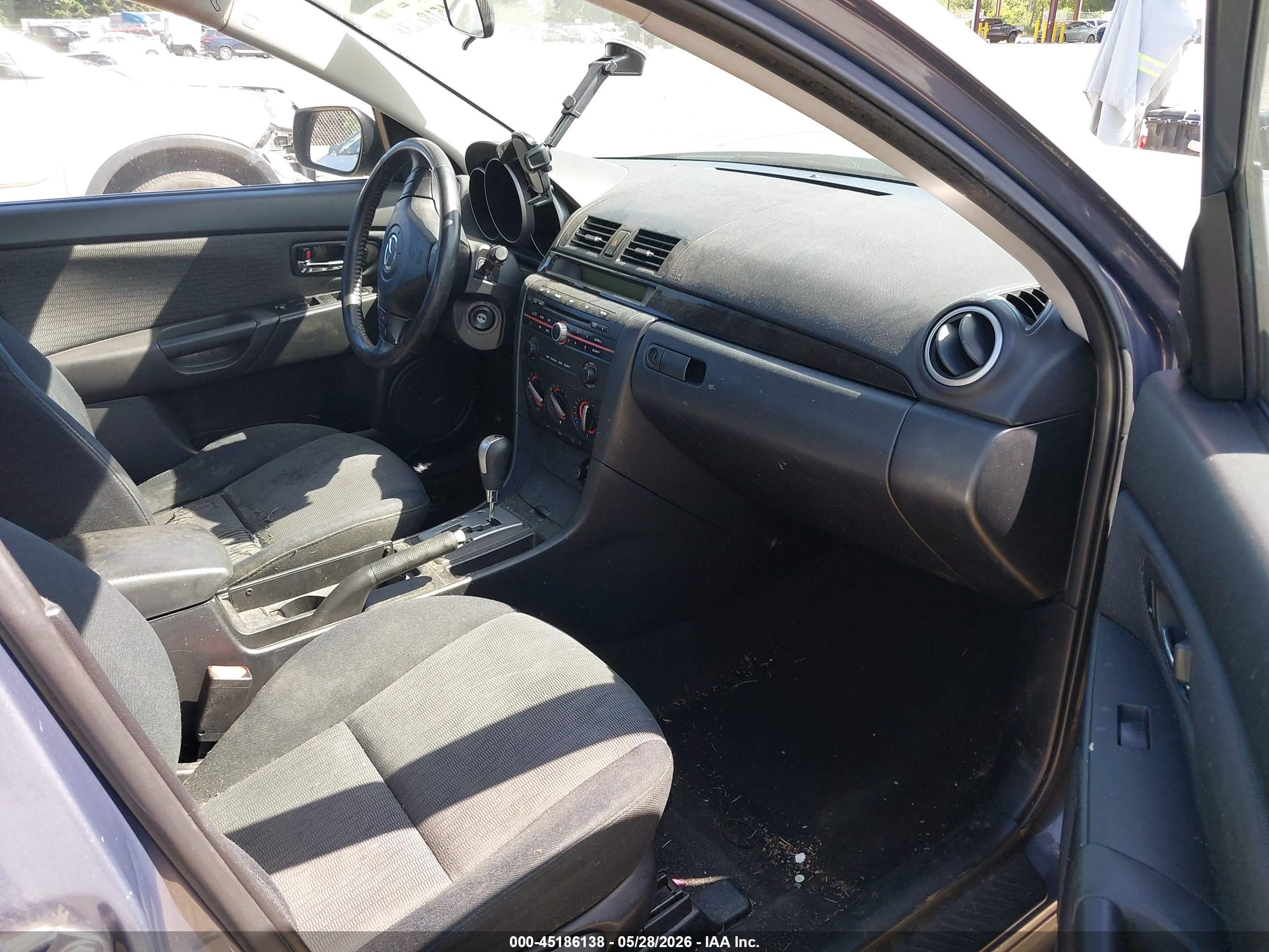 2008 Mazda Mazda3 I Touring Value Серый vin: JM1BK32F881130457