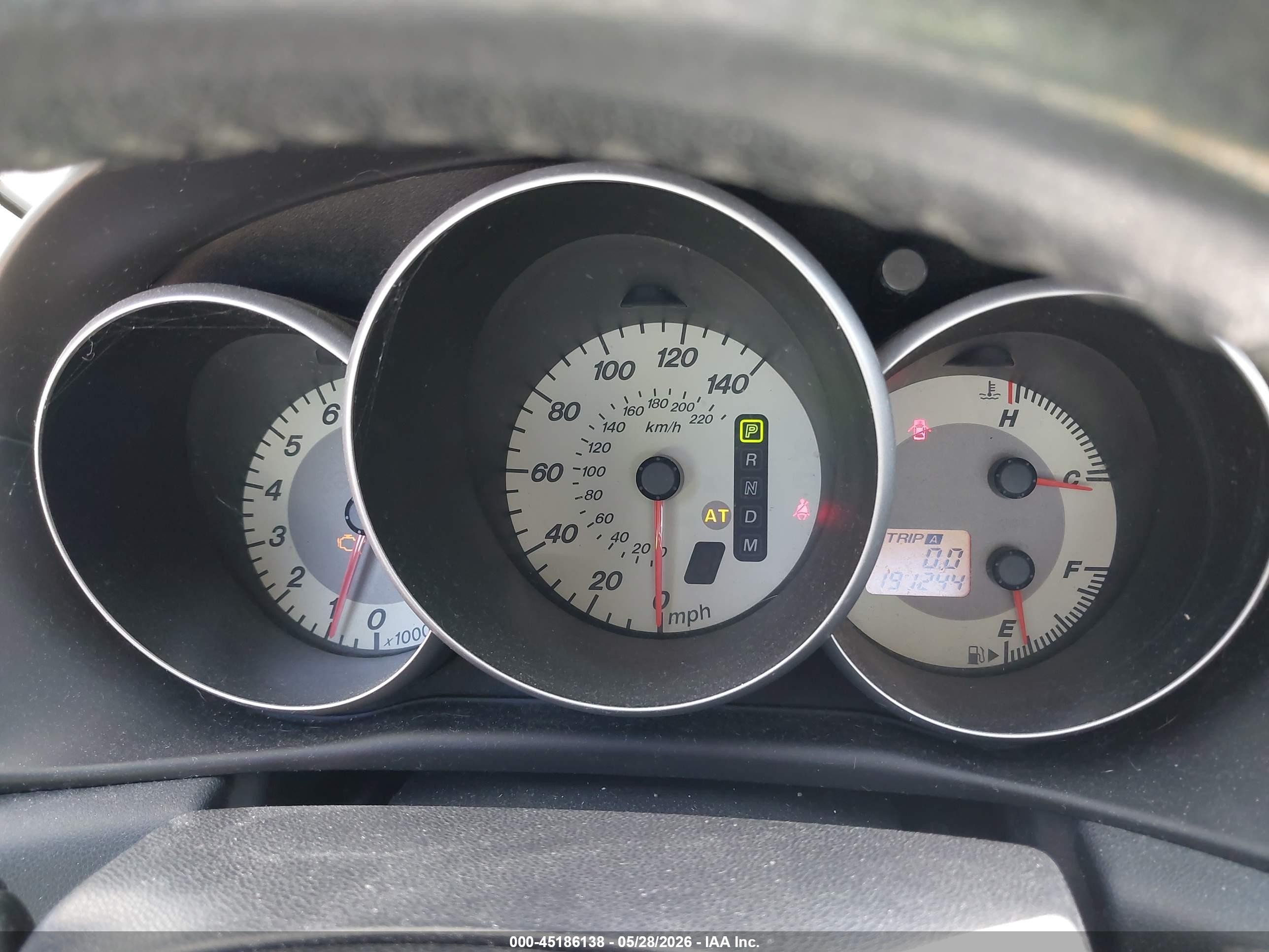 2008 Mazda Mazda3 I Touring Value Серый vin: JM1BK32F881130457