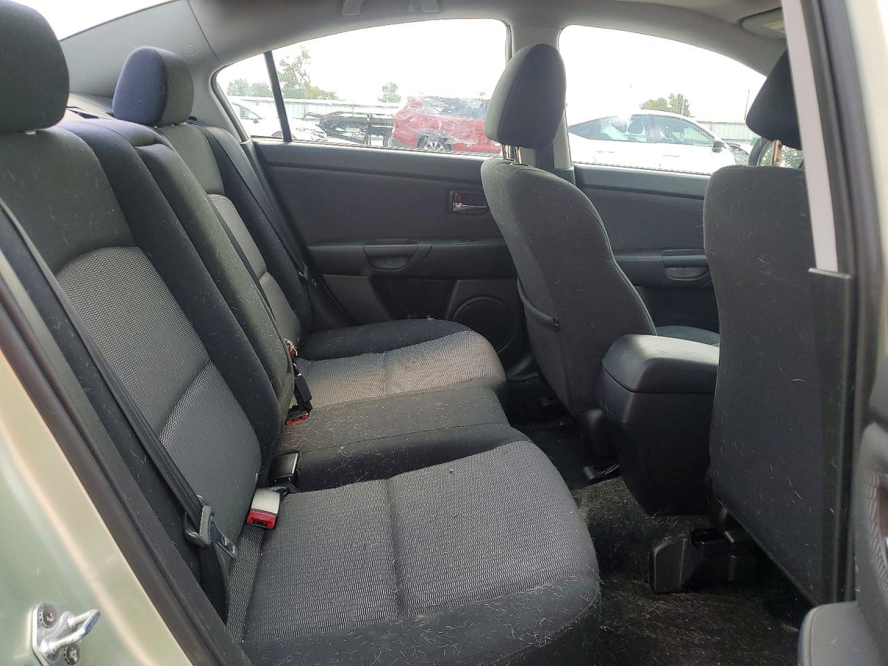 2008 Mazda 3 I Green vin: JM1BK32F881147596