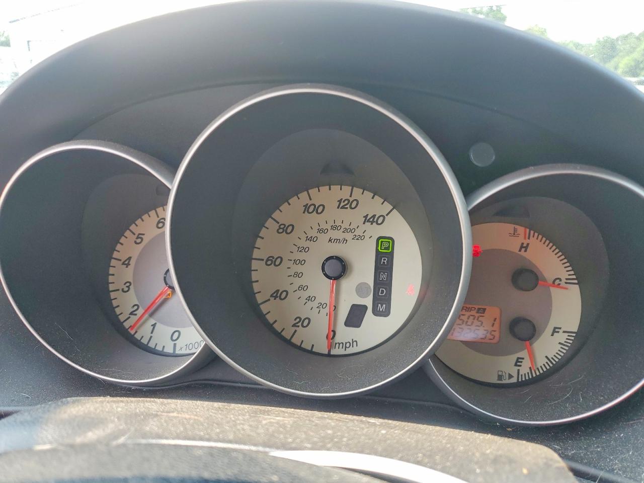 2008 Mazda 3 I Green vin: JM1BK32F881147596