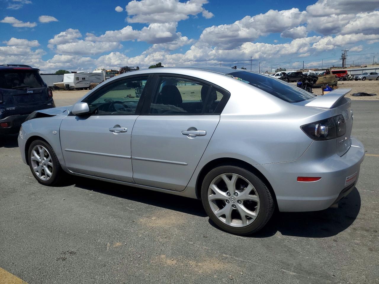 2008 Mazda 3 I Gray vin: JM1BK32F881170151