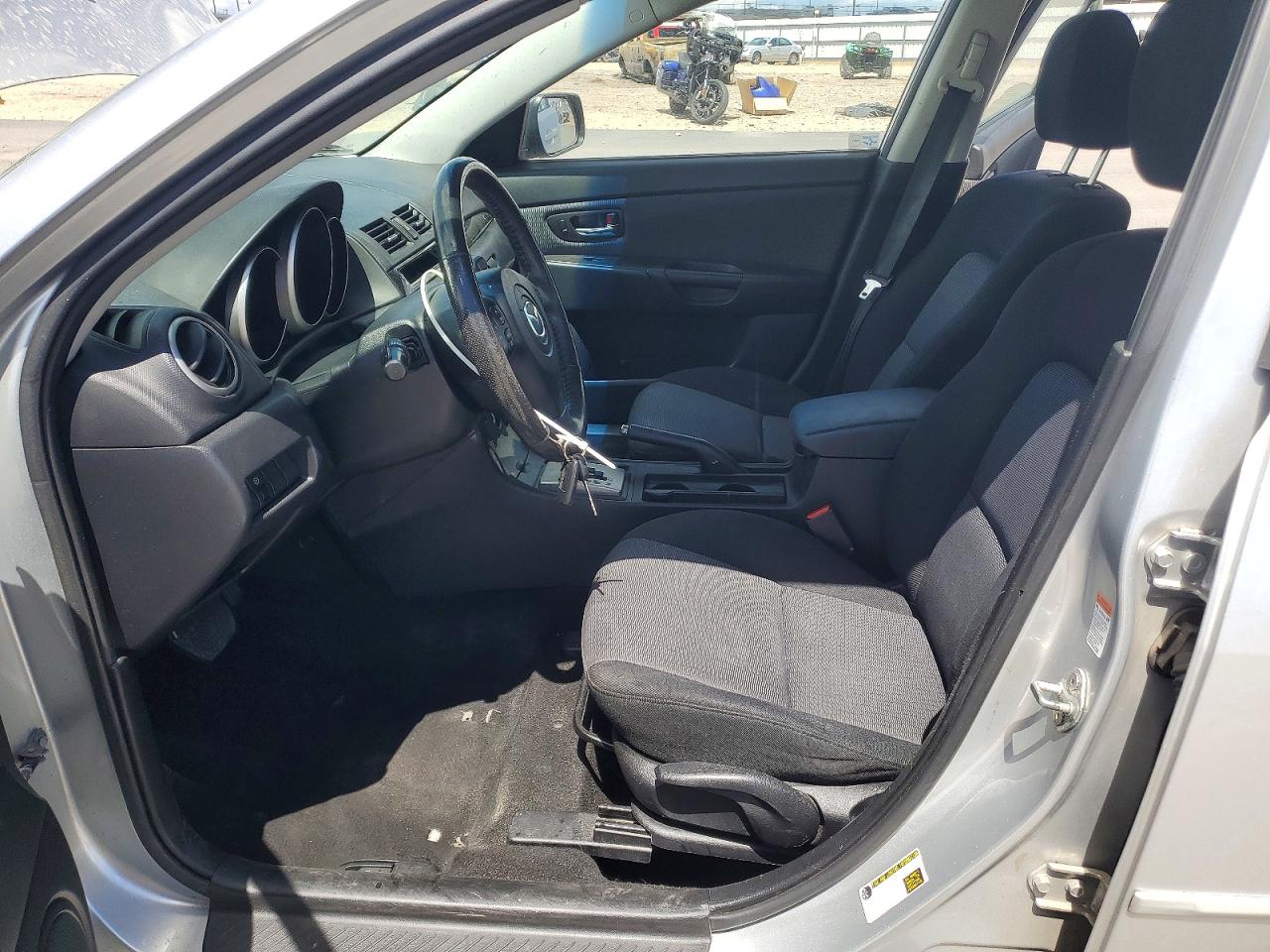 2008 Mazda 3 I Gray vin: JM1BK32F881170151