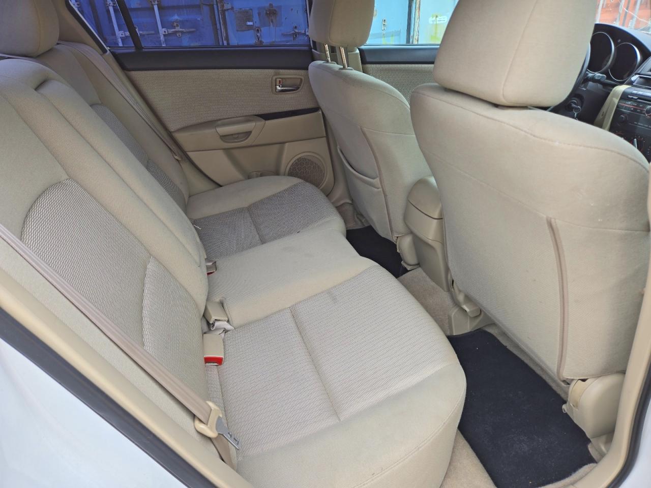2009 Mazda 3 I Белый vin: JM1BK32F891251765