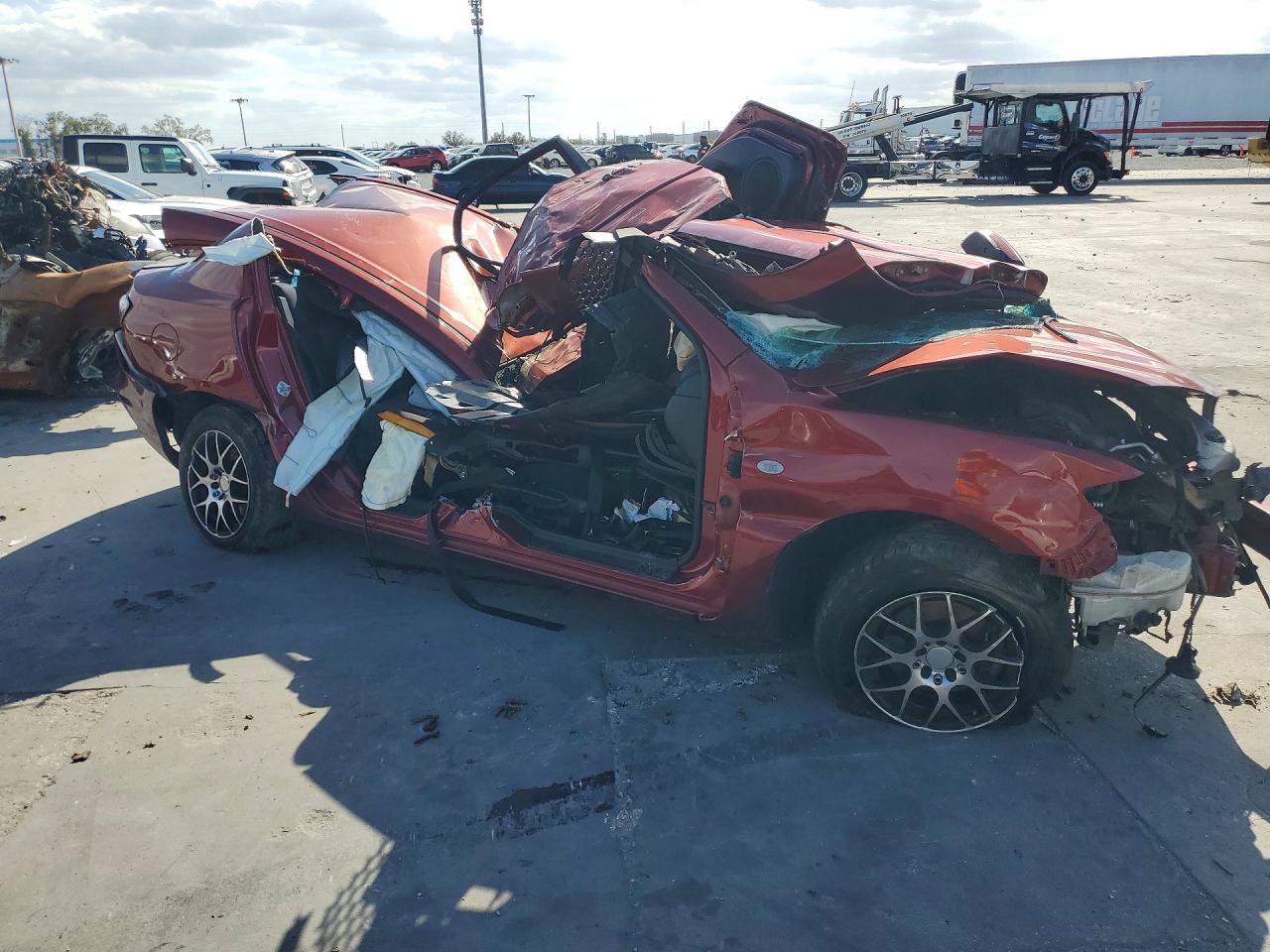 2009 Mazda 3 I Maroon vin: JM1BK32F891252561